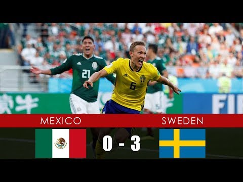 MEXICO vs SWEDEN 0-3 - All Goals & Extended Highlights - 27th June 2018