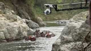 Exclusive clip: Floating down the river with the dwarves of &#39;The Hobbit: The Desolation of Smaug&#39;
