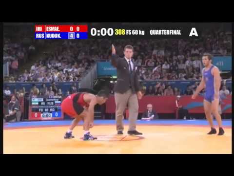 1/4 FINAL Freestyle 60 Kg (IRI) Masoud ESMAEILPOORJOUYBARI (RUS) Besik KUDUKHOV