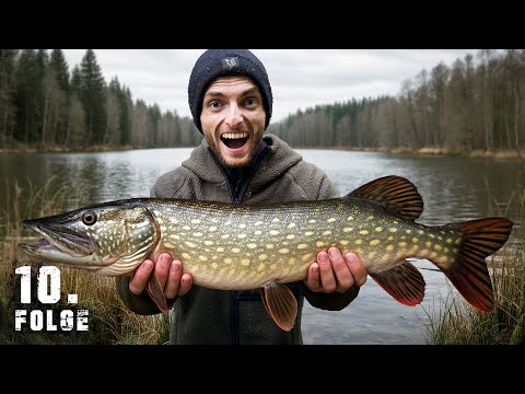 MONSTERFISCH und der DÜMMSTE FEHLER meines Lebens - der erste Tag alleine | Tag 10/100 autark