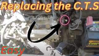 How to replace Lexus ES350 Coolant Temperature sensor replacement