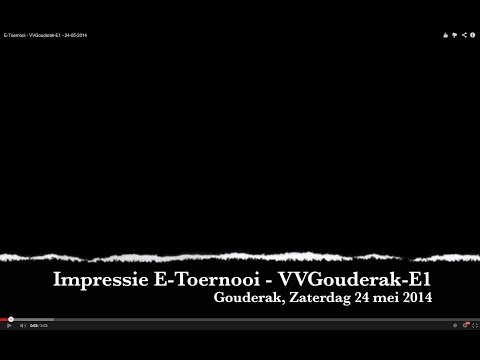 E-Toernooi - VVGouderak-E1 - 24-05-2014