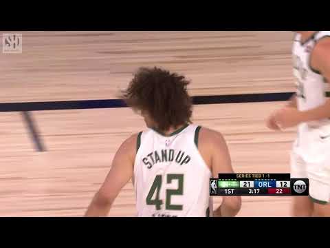 Robin Lopez Full Play | Bucks vs Magic 2019-20 Playoffs Game 3 | Smart Highlights