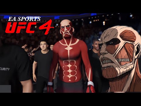 BRUCE LEE vs. COLOSSAL TITAN (進撃の巨人|Attack on Titan)EA SPORTS UFC4