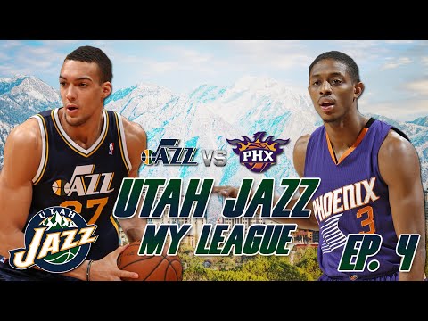 NBA 2k16: Utah Jazz MyLeague - [Ep. 4, S1] at Suns