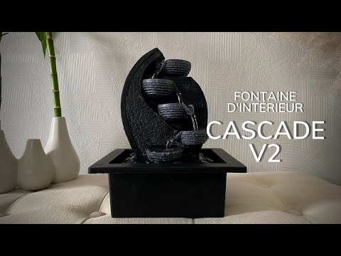 Fontaine intérieur décorative style naturel Cascade V2 : déco, nature, relaxation