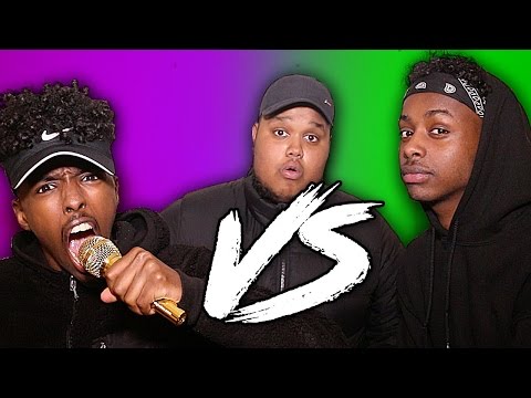 EPIC 1V1 RAP BATTLE!! - AJ VS SHARKY