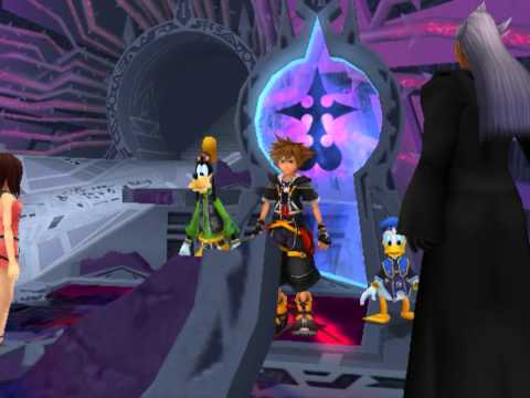 Kingfom Hearts II, English cutscene: 566 - A New Path - HD 720p