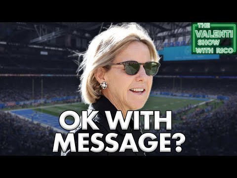 Do You Have A Problem With Sheila Ford Hamp's Message To The Fans? | The Valenti Show with Rico