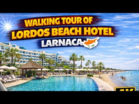 Walking Tour of Lordos  Beach Hotel Larnaca  #Cyprus
