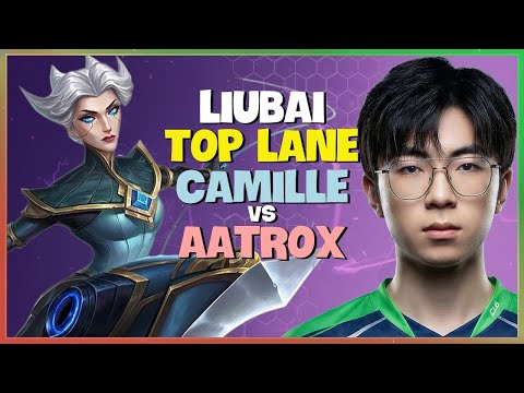 Liubai Rank 1 Camille Mechanics Breakdown Challenger Top Lane Engsub