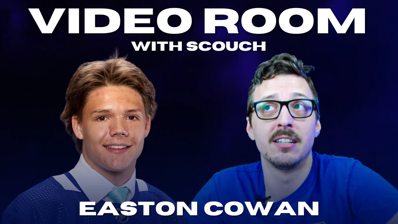 Breaking Down Easton Cowan’s Game – Video Room with Scouching