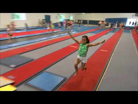 IGC's World-Class Facilities: Vault + Floor Gym | International Gymnastics Camp - Sleepaway Camp