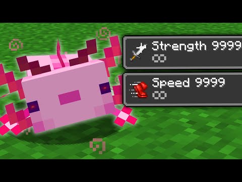 I created Minecraft’s Deadliest Axolotl