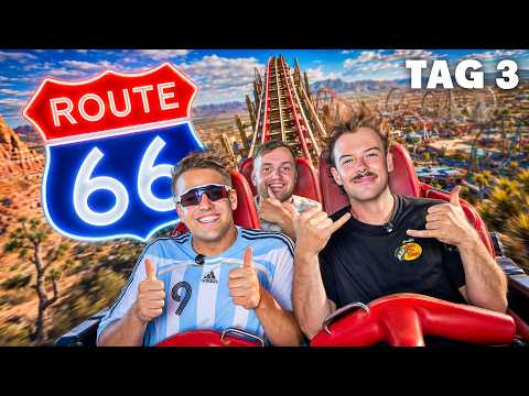 Video Thumbnail: 😅🤣 OHNE ÜBERTREIBUNG die BESTE ACHTERBAHN MEINES LEBENS!!Riesiger Freizeitpark an der Route 66 Tag 3