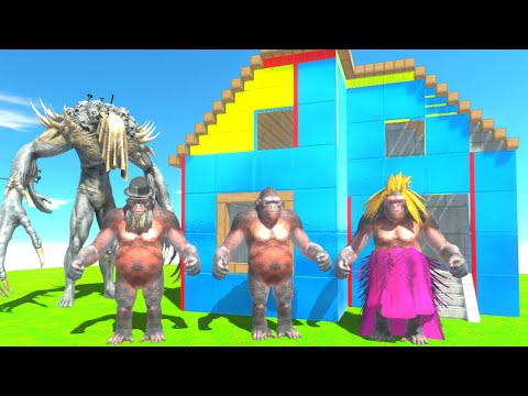 HOW MANY INFERNALS + SCOURGE TO DEFEAT GORO AND HIS PARENTS? - ANIMAL REVOLT BATTLE SIMULATOR