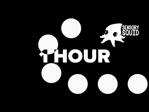 Sensory Squid - 1 Hour of Circles - High Contrast Baby Video