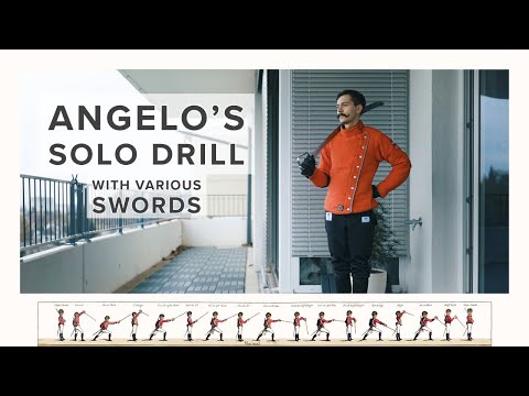 ANGELO'S Solo Drill - with various Swords [HEMA]