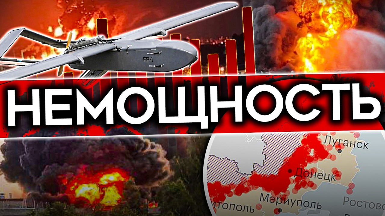 УКРАИНА ОБОГНАЛА РОССИЮ ПО УДАРАМ. 7000 дронов по РФ за месяц