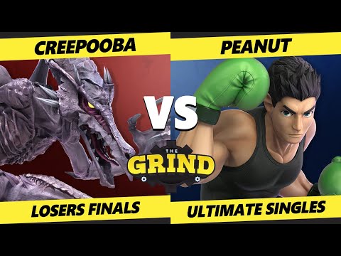 The Grind 228 Losers Finals - Creepooba (Ridley) Vs. Peanut (Little Mac, Mii Swordfighter) Smash Ult