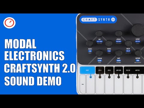 Craftsynth 2 Synthesizer Sound Demo - 34 Presets Walkthrough In 17 Minutes | SYNTH ANATOMY