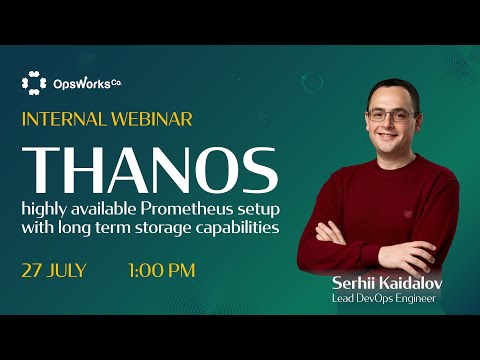 Thanos. Highly available Prometheus setup with long-term storage capabilities