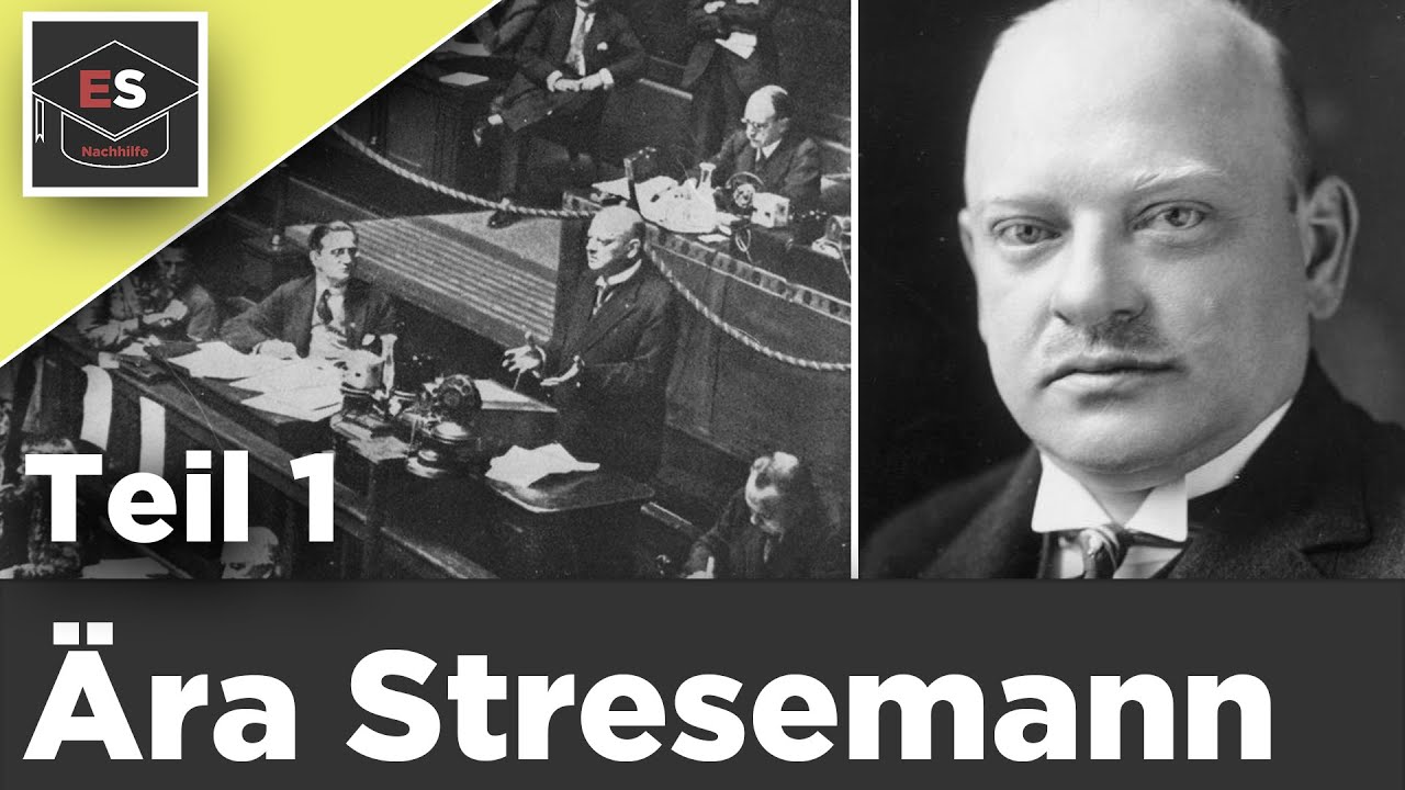 Ära Stresemann - Krisenjahr 1923 - Dawes-Plan - Hyperinflation - Ära Stresemann erklärt! Teil 1