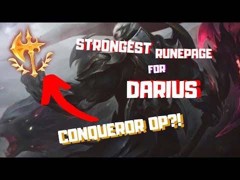 BEST RUNES FOR DARIUS! THE ONLY RUNE GUIDE YOU NEED[READ UPDATE]!