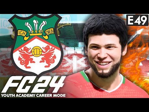 CLINICAL ROMANIAN DESTROYING THE CHAMPIONSHIP! | FC 24 YOUTH ACADEMY CAREER MODE EP49 | WREXHAM