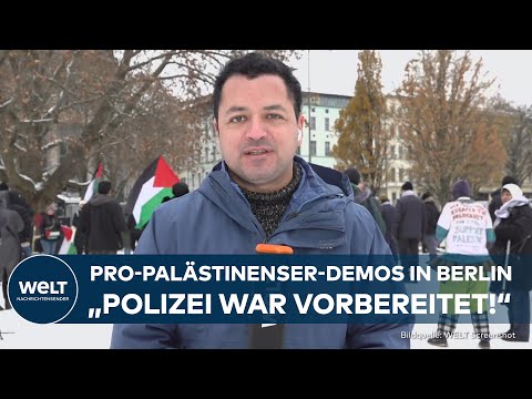 BERLIN: Tausende Teilnehmer erwartet! Pro-Palästinenser-Demos gegen Krieg in Gaza