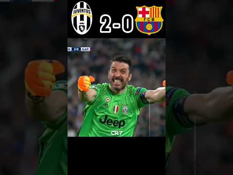Juventus X Barcelona UCL 2017 | Extended Goals & Highlights #football #youtube #shorts