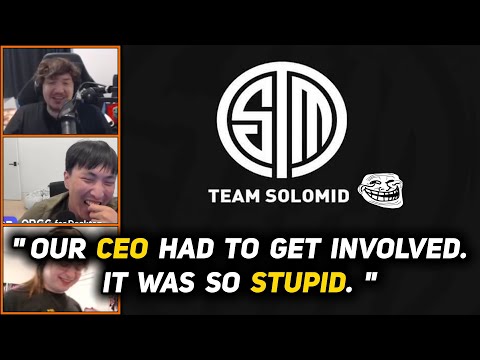 How TSM TROLLED scrims with C9 during the early LCS days
