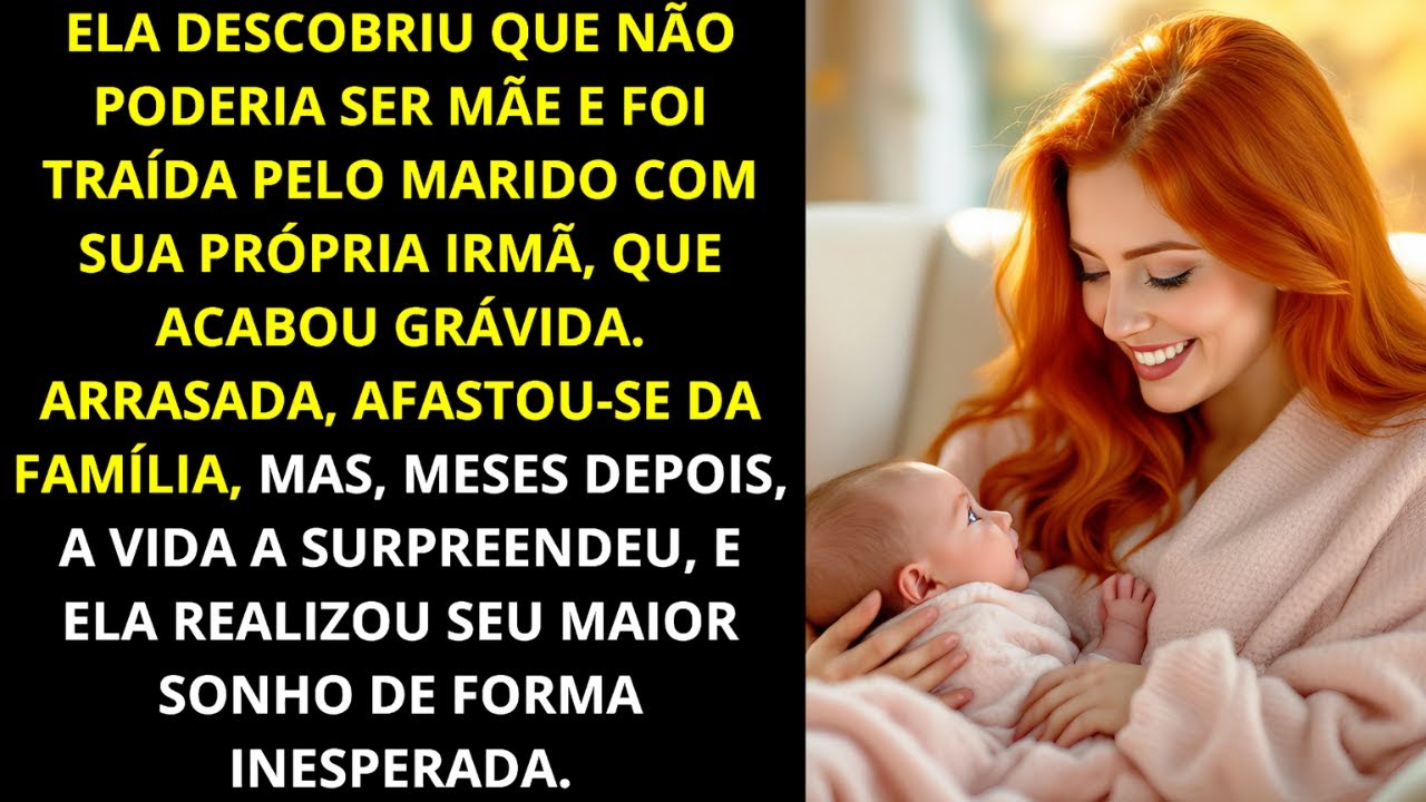 TRAÍDA PELO MARIDO E PELA IRMÃ, MAS A VIDA LHE TROUXE UM NOVO COMEÇO!
