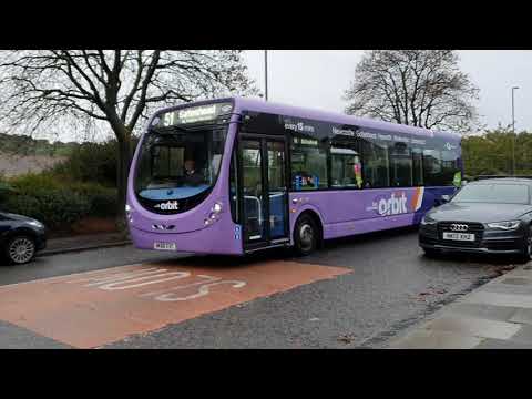 *BRAND NEW LIVERY* East Gateshead Orbit 51 - Go North East 5443 - NK66 EVC