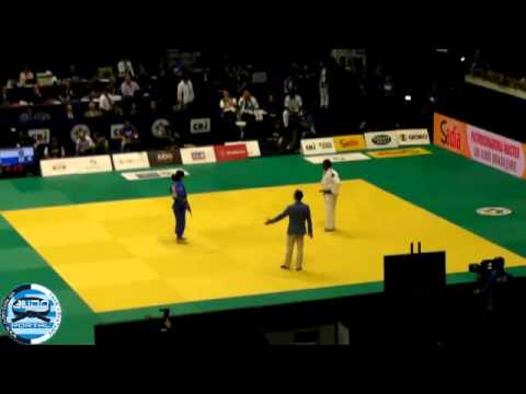World Judo Championships Rio 2013 -78kg TCHEUMEO Audrey (FRA) - LIU Dan (CHN)