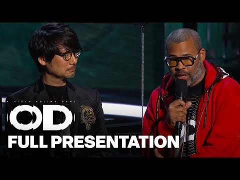 Hideo Kojima and Jordan Peele presents OD at The Game Awards 2023