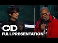 Hideo Kojima and Jordan Peele presents OD at The Game Awards 2023