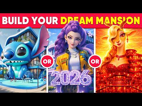 Would You Rather - Build Your 2026 Royal Luxury Mansion 🎉🏰👑✨ Daily Quiz
