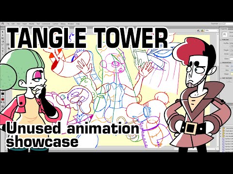 Tangle Tower unused animation showcase stream