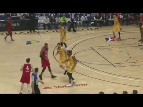 Raptors 905 Highlights: Heslip's Reverse Layup - February 7, 2017