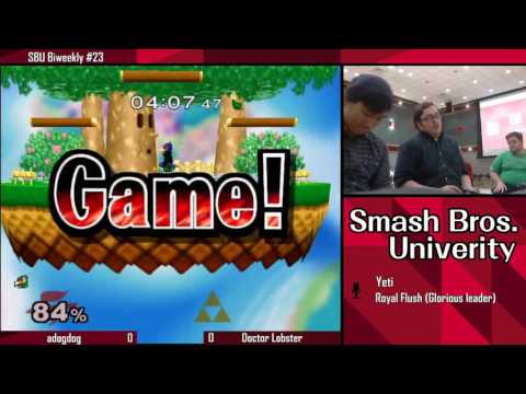 SBU Biweekly #23 - adogdog vs Dr  Lobster - Melee Singles LS