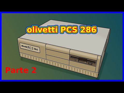 como desarmar un olivetti PCS 286 limpieza y restauración parte 2 * E0066