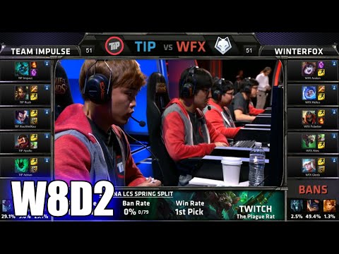 Team Impulse vs Winterfox | S5 NA LCS Spring 2015 Week 8 Day 2 | TIP vs WFX W8D2G4 VOD 60FPS