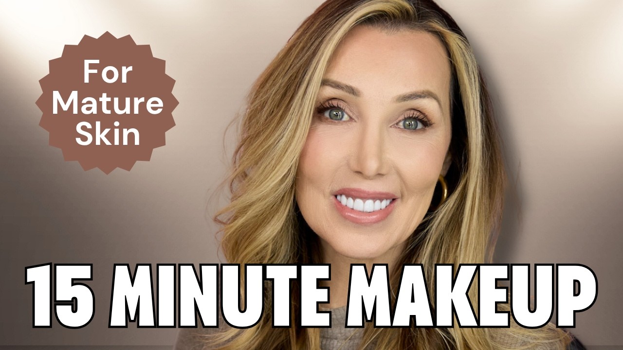 Fall Makeup Strategy for Mature Skin | Glam in 15 Minutes!