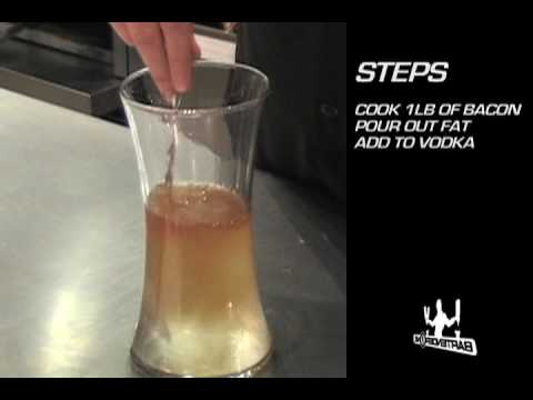 Bacon Infused Vodka - BartenderOne - Bartending School  - BLT Bloody Mary