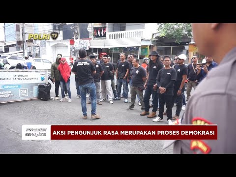 PRESISI UPDATE: POLRES JEMBER TERIMA KEDATANGAN PENGUNJUK RASA 21/03/2024 22.00