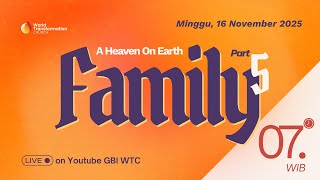 Download lagu Ibadah Minggu ONSITE | A Heaven on Earth Family '5' | 16 Nov 2025 | Pkl. 07.00 WIB | GBI WTC Serpong mp3