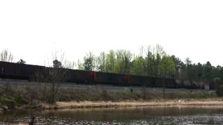 preview picture of video 'Ruther Glen VA 04.03.10: Southbound Coal'