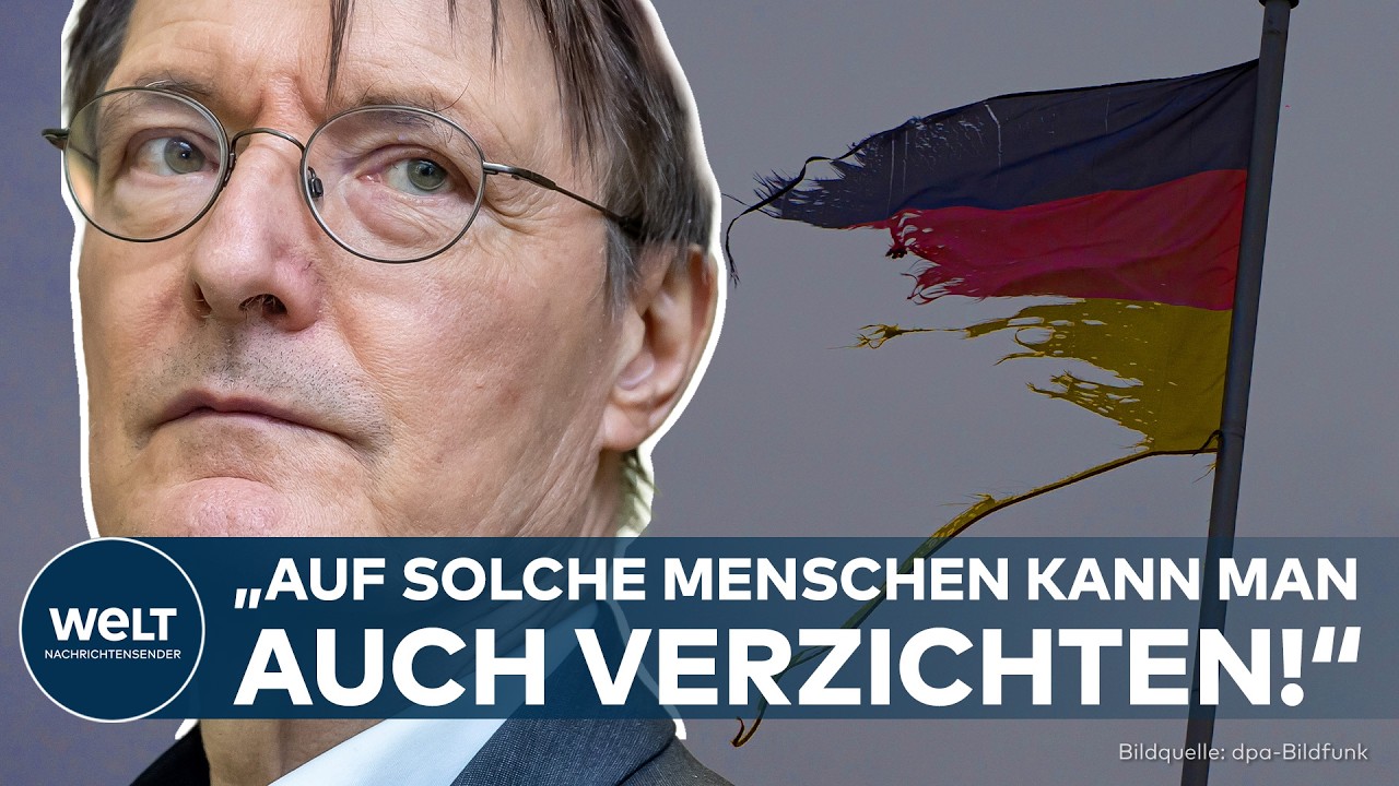 AUSWANDERUNGS-DEBATTE: Lauterbach mit klarer Ansage an Deutschland-Kritiker!