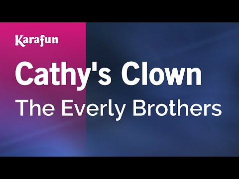 download lagu mp3 mp4 Cathys Clown Karaoke, download lagu Cathys Clown Karaoke gratis, unduh video klip Cathys Clown Karaoke